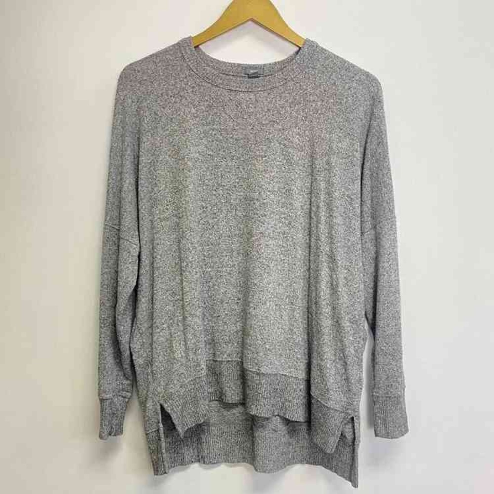 Gray Women's Crew Neck Sweater